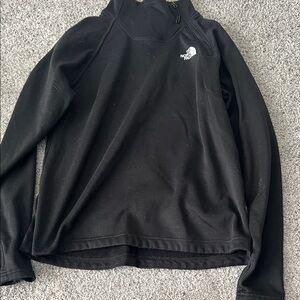 The North Face Black Quarter-Zip Fleece